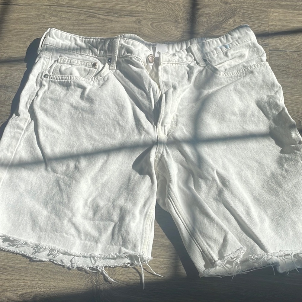 White shorts